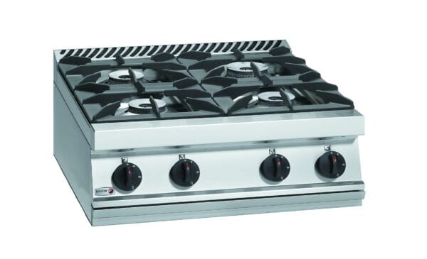 Fagor 700 series natural gas 4 burner Stainless steel boiling top