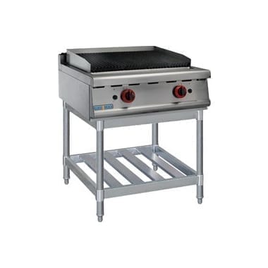 gas char grill on stand